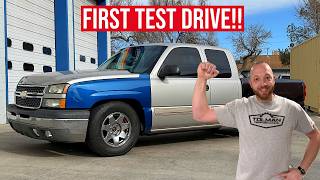 it FINALLY DRIVES! my twin-turbo 4x4 sleeper drag truck