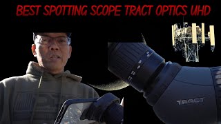 Best Spotting Scope Tract Optics UHD | On Glass Adapter