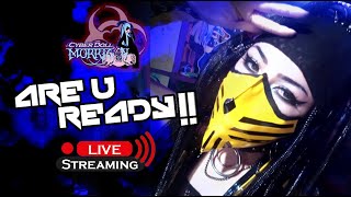 🔴Live Streaming ☣ Cyber Doll Morrigan ☣ Industrial Dance - Cyber Goth