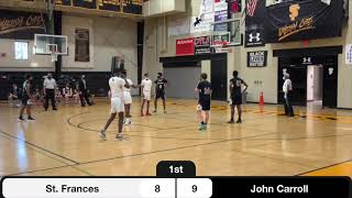 St  Frances JV vs John Carroll JV