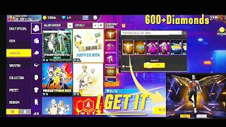 BIRTH OF JUSTICE EMOTE GET IT FINELY 600+DIAMONDS 2024 JUNE19 #freefire #pakistanserverfreefire