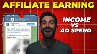 Telegram Affiliate Channel : Earnings, Ads Cost and Subscribers ✅