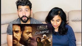 RRR Glimpse Reaction | Ram Charan, NTR, Ajay Devgn, Alia Bhatt | RajDeepLive