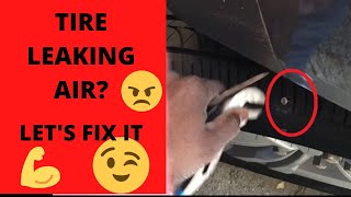 Tire Repair Fix your own Flat