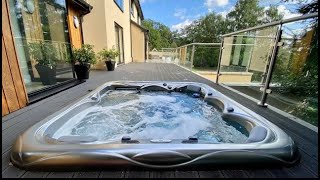 The Venus Hot Tub installed in Norfolk