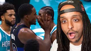 Agent Reacts to Pistons vs Hornets Fight!