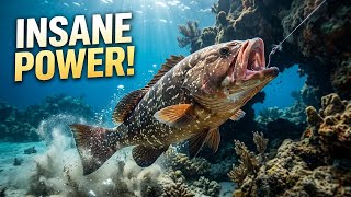 Florida Gulf Grouper Fishing: The Underwater Battle