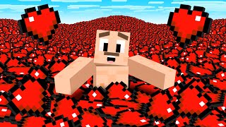 Minecraft But Every Death = +1 Heart