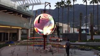 Display de esfera LED