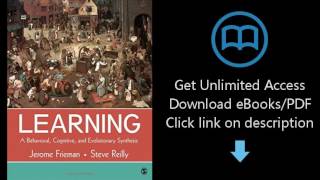 Download Learning: A Behavioral, Cognitive, and Evolutionary Synthesis [P.D.F]