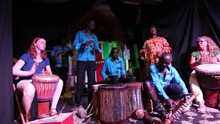 Kenje Kenje and a couple of locals jam