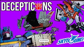 Unpacking The Decepticons of Skybound's Transformers