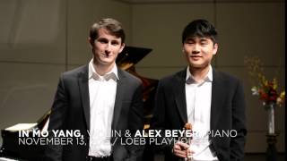 In Mo Yang and Alex Beyer at Purdue
