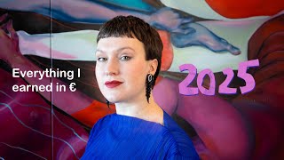 How I Make Money as a Full-time Artist ★  REALISTIC Income Streams and Breakdown