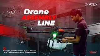 Experience the Future of Drone Technology with AVPL's Cutting-Edge Assembly Lines!