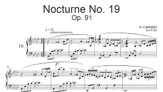 What Makes Nocturne No.19 Op.91 For Piano SO BEAUTIFUL?