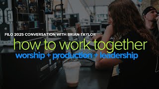 FILO 2025 Conference Live Stream Conversation with Main Session Speaker, Brian Taylor.