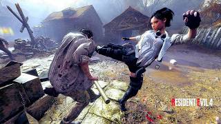 Ada Won Mercenaries Mod - 8 Minute Pure Chaos | RE4 Remake ( DMC5 Outfit )