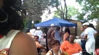 Lady JC cook out live with Karen Day station WDAY