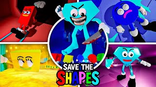 Save The Shapes - Full Game Walkthrough & Ending (Geometry Horror Showcase)