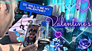 ASKING MY BF DC TO BE MY VALENTINE …SPENT 5K ONA 💍💙