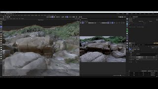 Scanned Beach Cinema 4D Redshift