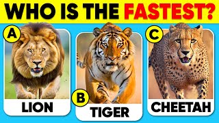 How Good Is Your Knowledge of ANIMALS? 🐅🐆✅ General Knowledge Trivia Quiz