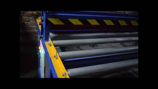 funcionamiento de Suajadora electrica para hacer cajas de cartón y empaques