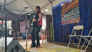 Tracey Collins at Cotati Accordion Festival 2023 (clip 2)