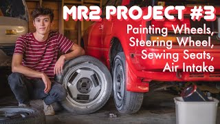Painting And Sewing (#3 Josh's 1989 MR2 (AW11) Workout Project)