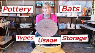 How To Use Bats on a Pottery Wheel | Types - Usage - Storage