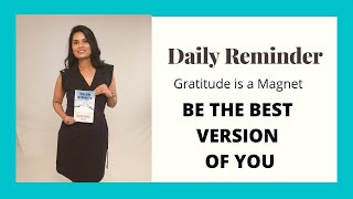 Feel good instantly Gratitude is a mood changer
