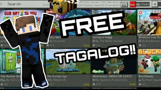 How to Get FREE Marketplace in Minecraft PE | (Tagalog version)
