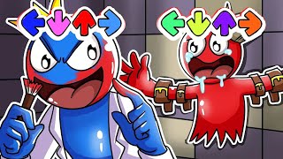 FNF Belike Poppy Playtime | CATNAP was experimented on by crazy Dr.BLOUSE?! | Poppy Animation