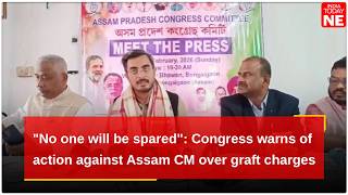 "No one will be spared": Congress warns of action against Assam CM over graft charges