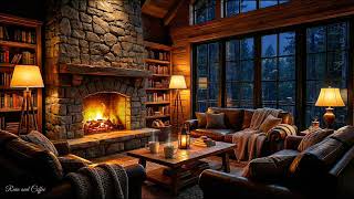 Sleep Music Rain Ambience Country Guitar 🌙 Relaxing Coffeehouse Sounds for Deep Sleep and Calm