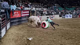 Barrelman Dalton Dennis Morris at National Western Jan 21 2020
