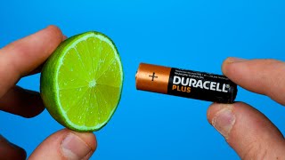 Never Buy AA Batteries Again! Use a LEMON and Watch What Happens! 😱