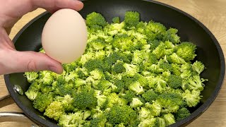 Take broccoli, eggs and cook a healthy and delicious dish! A simple recipe! # 316