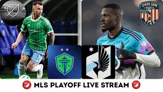 MLS Playoff Live Stream - Seattle Sounders vs. Minnesota United