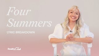 Four Summers - Lyric Breakdown