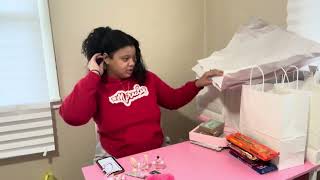 VLOG✨ finishing touches to gift bags, almost done , everything is looking complete 🫶🏽😊💕