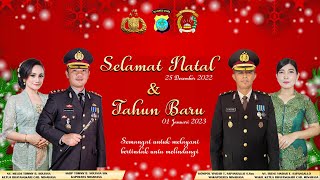 PERAYAAN NATAL TAHUN 2022 POLRES MINAHASA