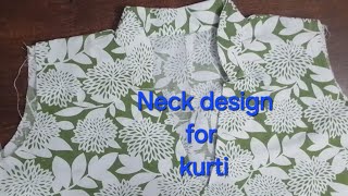 Neck design for kurti and blouse/ Neck design cutting and stitching #Neckdesign 