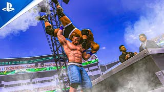 WWE 2K24 -  Goldberg vs John Cena | Epic Match Highlight!