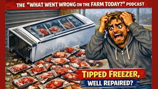 Tipped Freezer, Well Repaired? The "What Went Wrong on the Farm Today?" Podcast - Episode 14