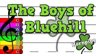 The Boys of Bluehill [Irish Hornpipe] - Treble Clef Boomwhacker Play Along