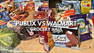 Publix Vs Walmart: Low Carb Grocery Haul