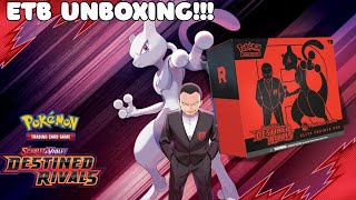 Prepare for Trouble! Destined Rivals Pokémon Unboxing (We're Making it Double!) #gifted #firstlook