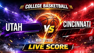 Utah Vs Cincinnati Live SCOREBOARD | NCAA College Basketball